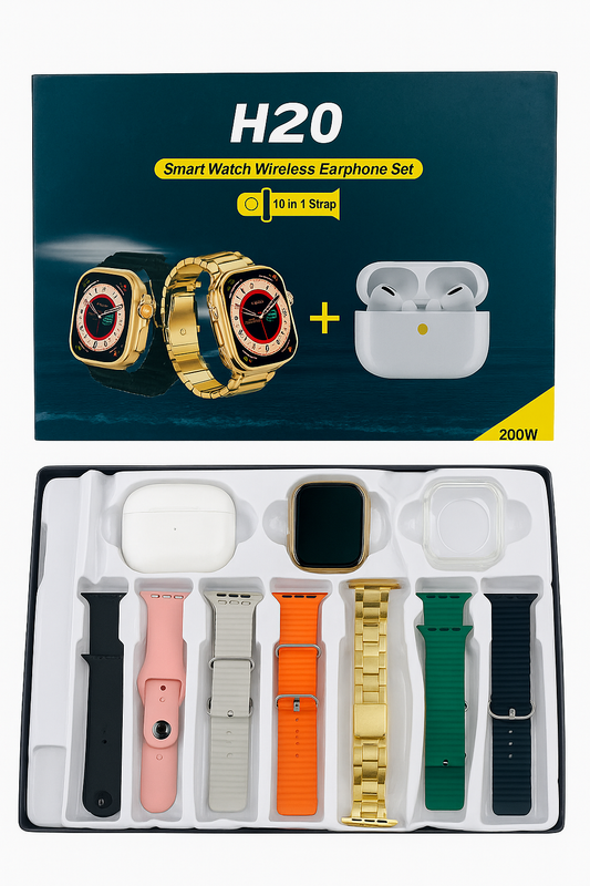 H20 Smart Watch (10 in 1)